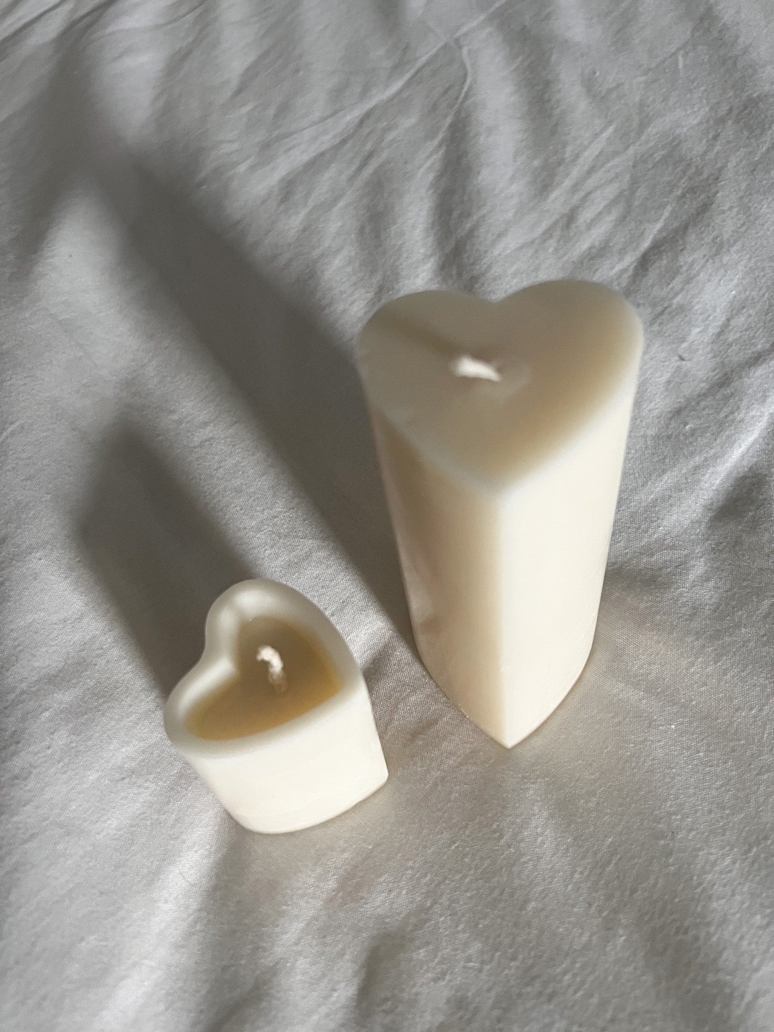 "HEARTS ALIGHT" Candles